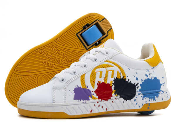 BREEZY ROLLERS Splash white/yellow