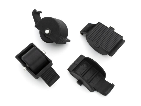 Ersatzrollen Set inkl. Covers schwarz