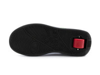 Conjunto de rodízios de substituição incl. tampas preto/vermelho