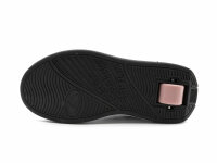 Conjunto de rodízios de substituição com tampas preto/rosa