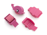 Ersatzrollen Set inkl. Covers fuchsia/fuchsia