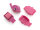 Ersatzrollen Set inkl. Covers fuchsia/fuchsia