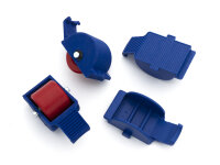 Ersatzrollen Set inkl. Covers blau/rot