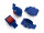 Ersatzrollen Set inkl. Covers blau/rot