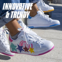 BREEZY ROLLERS Splash white/pink