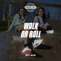 BREEZY ROLLERS Splash branco/rosa
