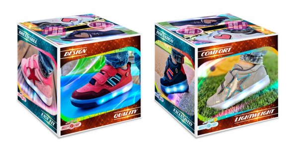 BREEZY light Sneakers Qube 25x25x25 cm Decoration