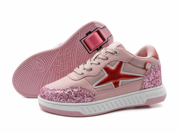 BREEZY ROLLERS Star rosa/rosa