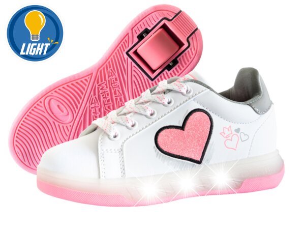 BREEZY ROLLERS Blast LED white/pink