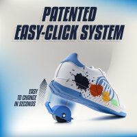 BREEZY ROLLERS Splash blanc/bleu clair