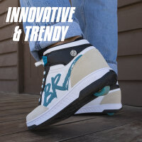 BREEZY ROLLERS Skater white/black